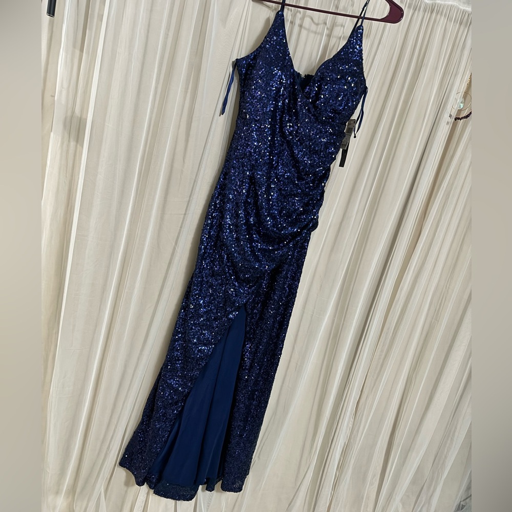 Blue formal dress